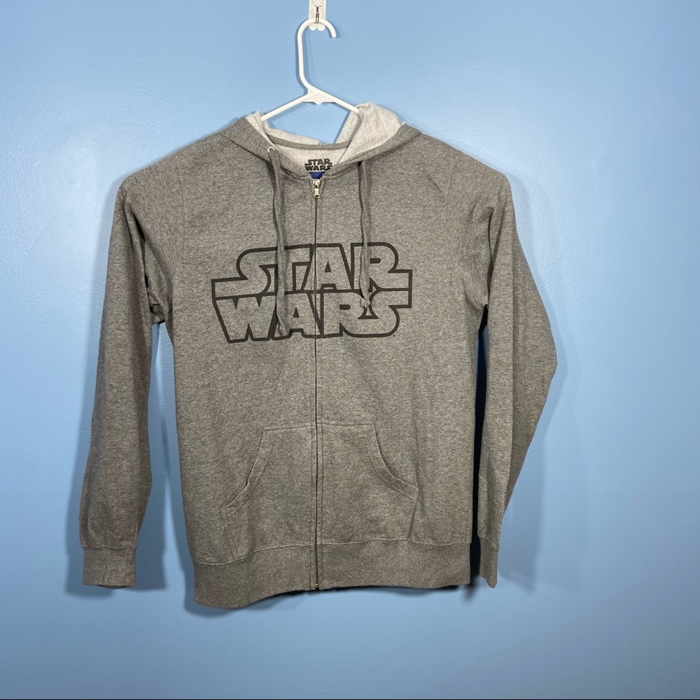Star Wars zip up hoodie